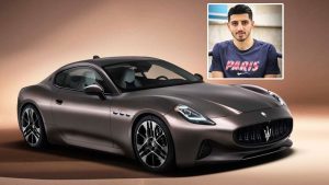 ماشین لوکس مهدی ترابی در گمرک