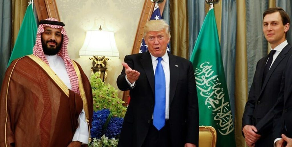 دستمزد داماد ترامپ از عربستان