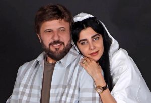 بیژن مرتضوی و همسرش