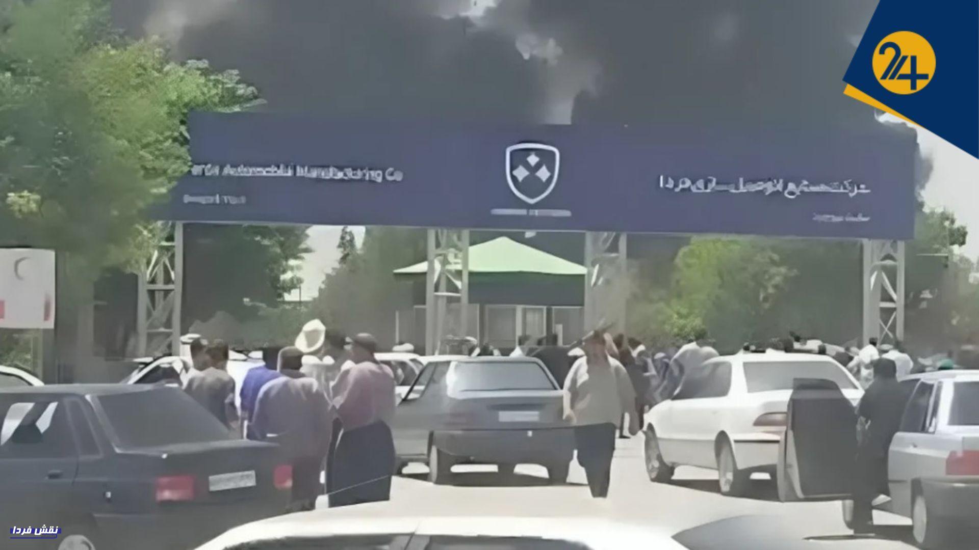 جزئیات حمله اسرائیل به فردا موتورز در لرستان | معاون پشتیبانی فردا موتورز: ما به هیچ نهاد نظامی مرتبط نیستیم