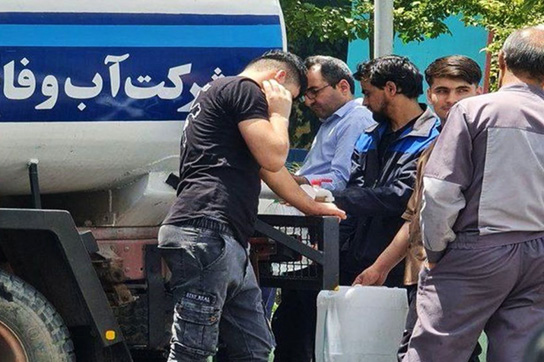 قطعی آب در تهران