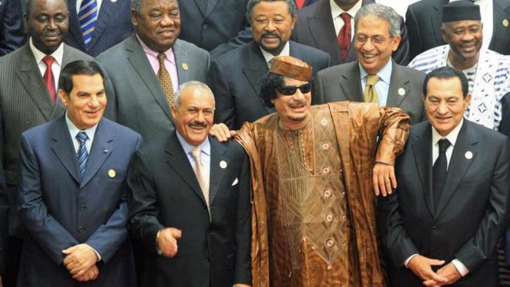 زندگی قذافی