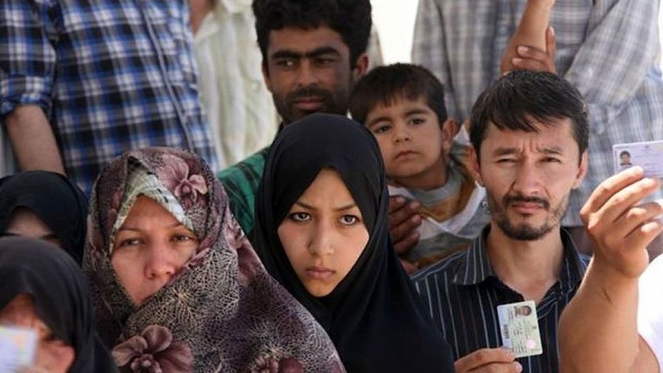 حضور افغان ها در ایران