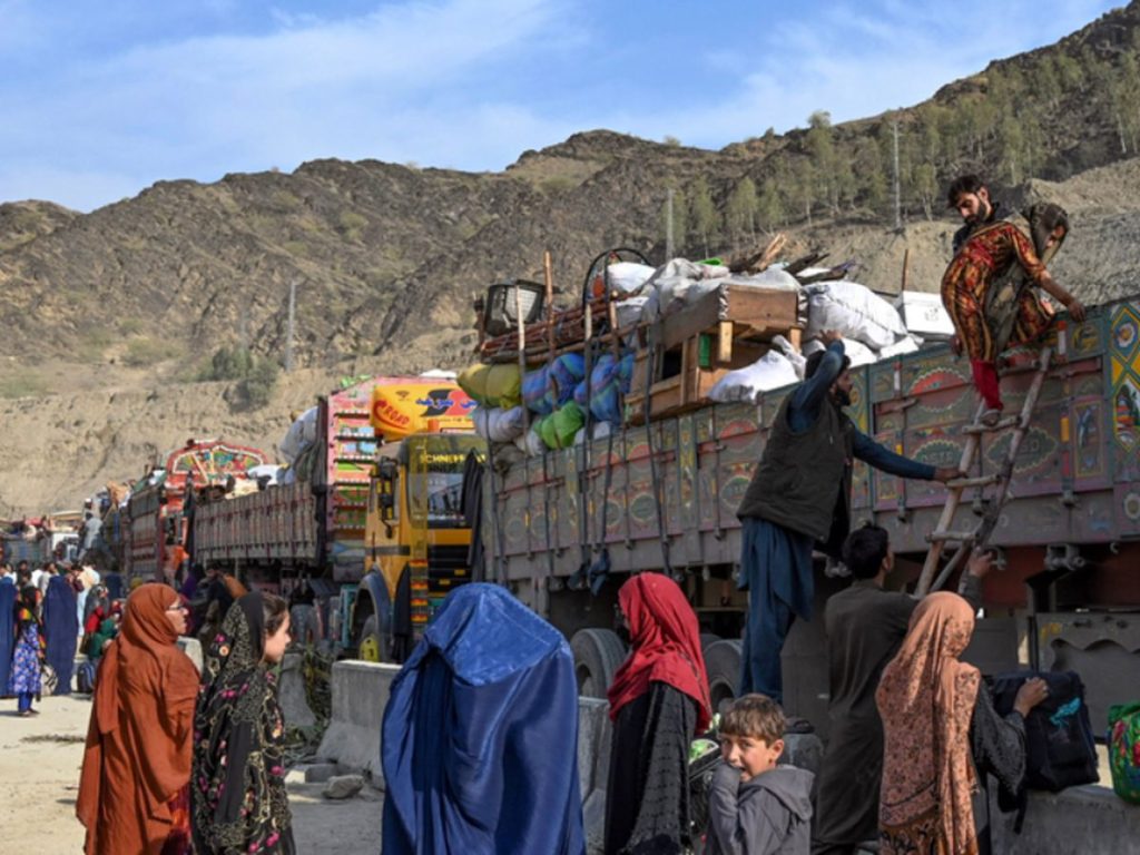 اخراج مهاجران افغانی از پاکستان