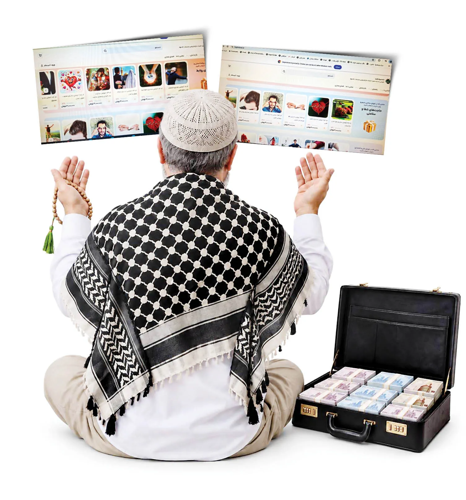 قیمت دعا هم دلاری شد | از آمرزش گناه تا پیدا کردن شغل و «سربه‌راه کردن همسر»